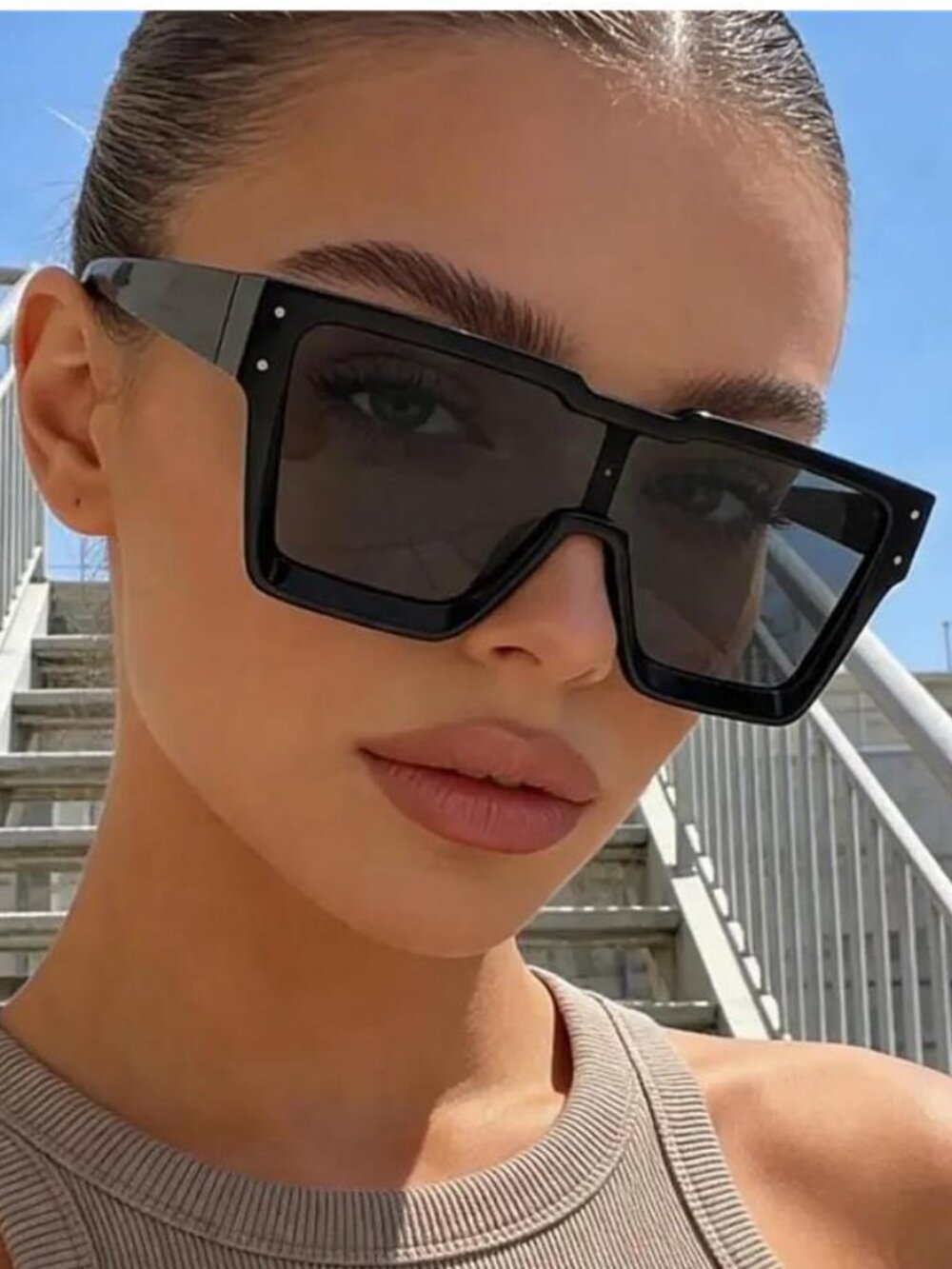 Retro Square Sunglasses